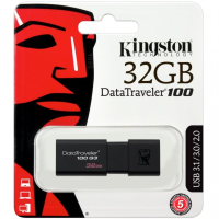 PEN DRIVE 32GB KINGSTON DT100G3 USB 3.0 BLACK